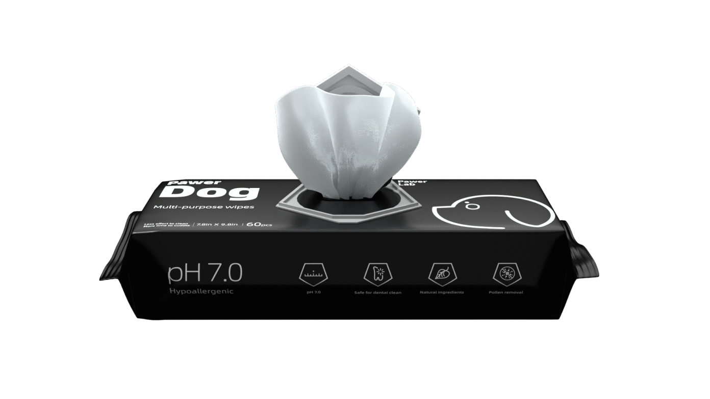 All Natural Pawer Dog Wipes All Natural Pawer Dog Wipes - Dog Product