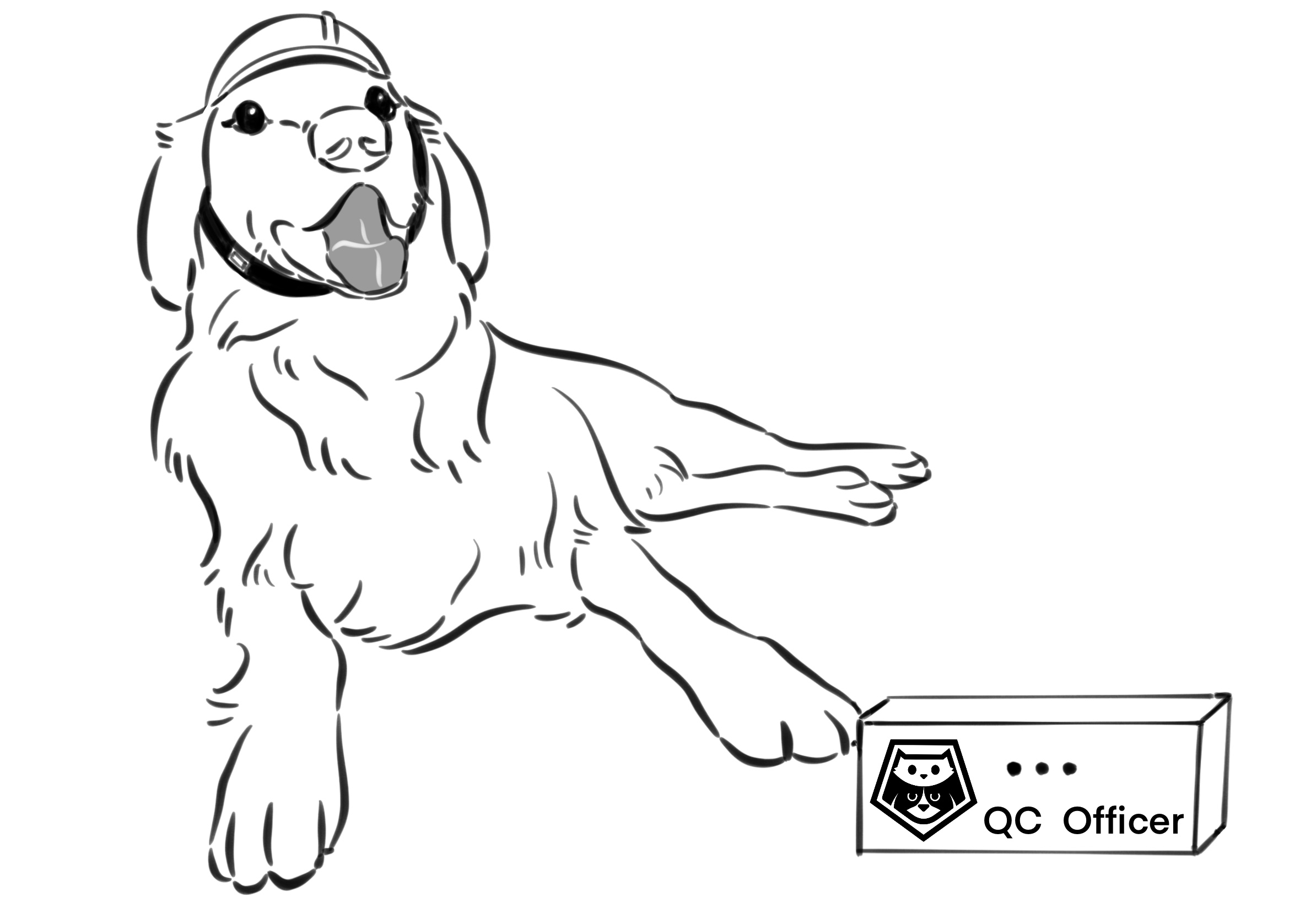 Join the PawerLab Insider Family a dog with a name plague