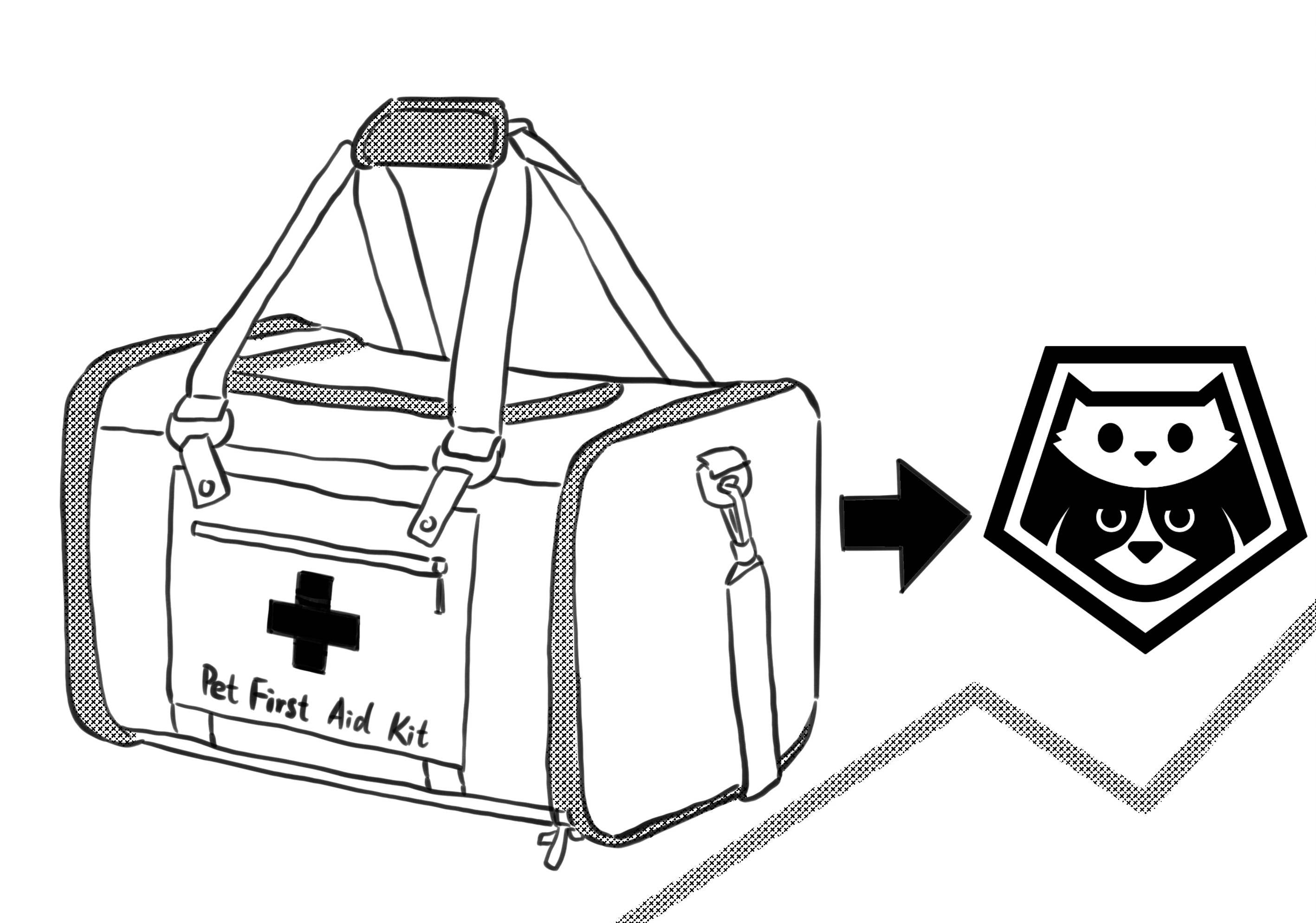 Including Your Pet in Your Emergency Preparedness Plan a dog and its owner is outside of a house due to emergency